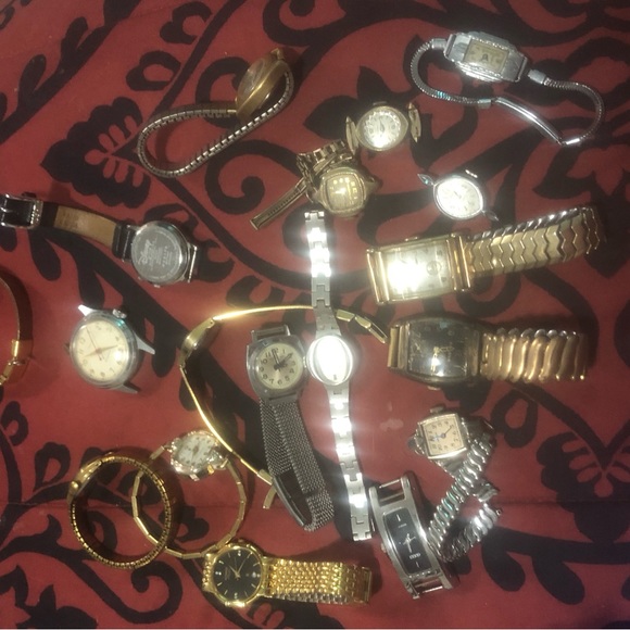 Beautiful working and non gold/silver men’s and women’s vintage rare watches - Picture 5 of 5